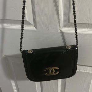 Channel crossbody purse